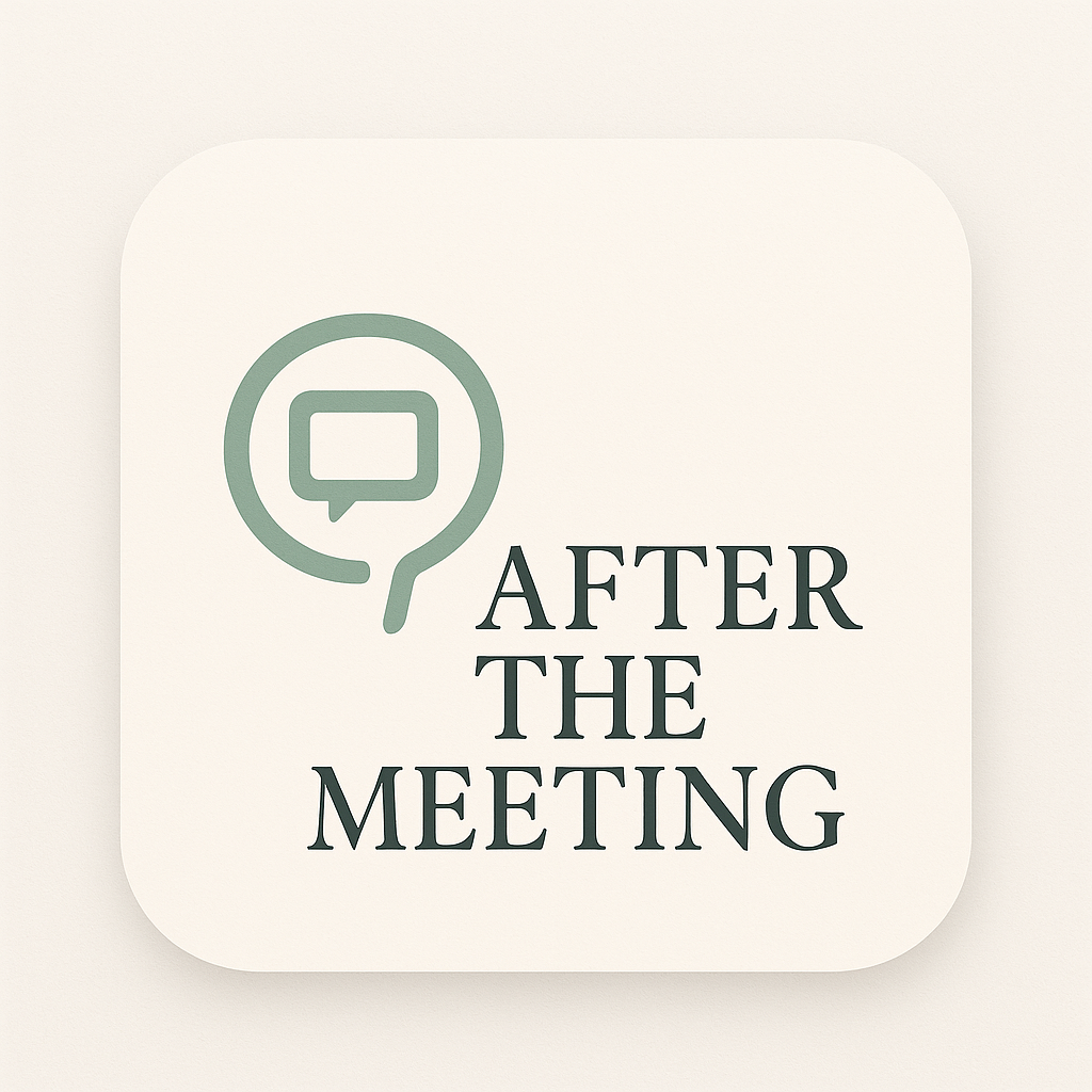 After the Meeting Logo